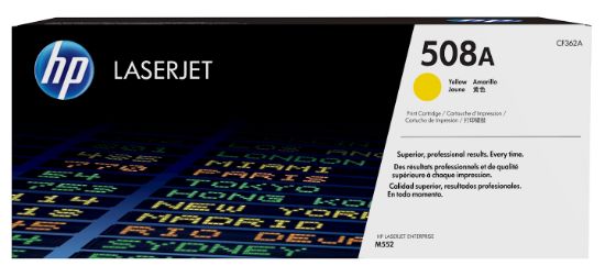Image de HP 508A toner LaserJet Jaune authentique (CF362A)