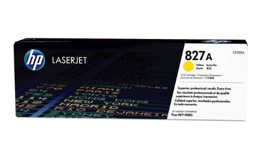 Image de HP 827A toner LaserJet jaune authentique (CF302A)