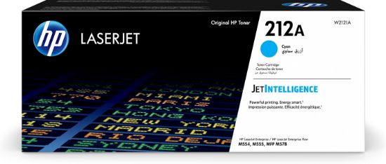Image de HP Cartouche de toner cyan 212A LaserJet authentique (W2121A)