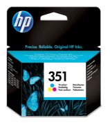 Image de HP 351 cartouche d'encre trois couleurs authentique (CB337EE)