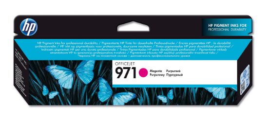 Image de HP 971 cartouche d'encre magenta authentique (CN623AE)