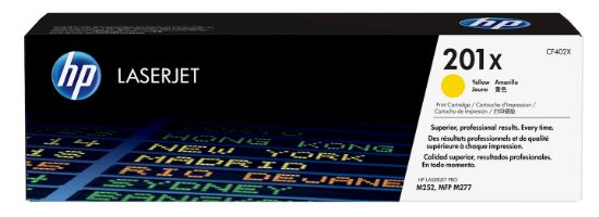 Image de HP 201X toner LaserJet Jaune grande capacité authentique (CF402X)