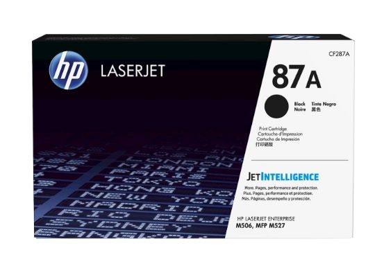 Image de HP 87A toner LaserJet noir authentique (CF287A)