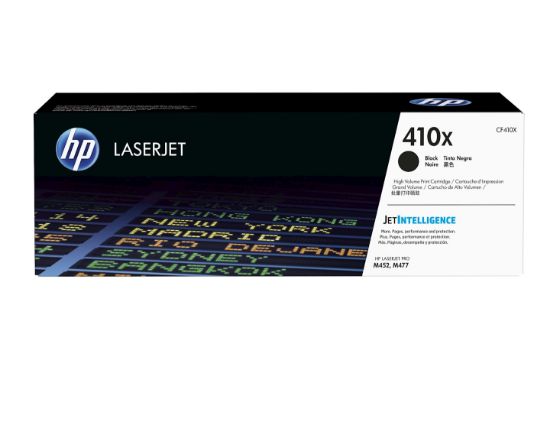 Image de HP 410X toner LaserJet noir grande capacité authentique (CF410X)