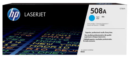 Image de HP 508A toner LaserJet Cyan authentique (CF361A)
