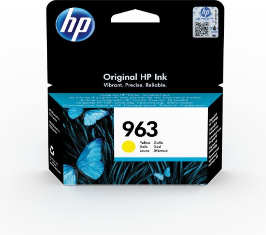 Image de HP 963 jaune authentique Cartouche d'encre (3JA25AE)