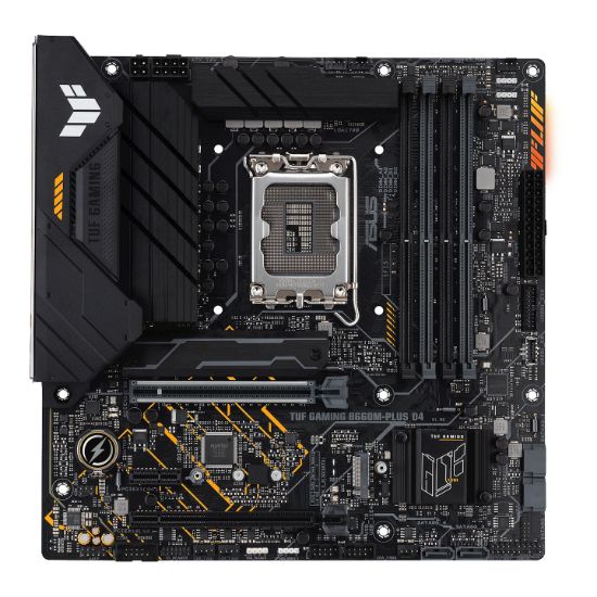Image de ASUS TUF GAMING B660M- PLUS D4 Intel B660 LGA 1700 mi ... (90MB1940-M0EAY0)