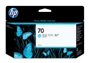 Image de HP 70 cartouche d'encre cyan clair 130 ml (C9390A)