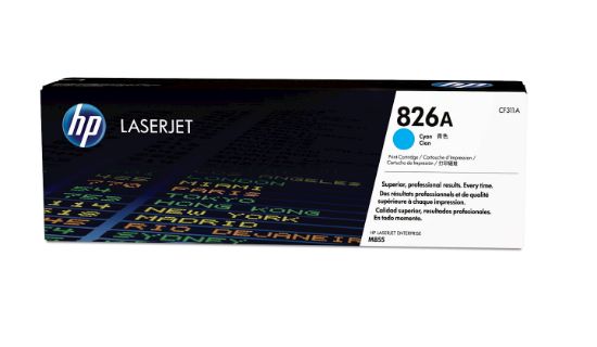 Image de HP 826A toner LaserJet cyan authentique (CF311A)