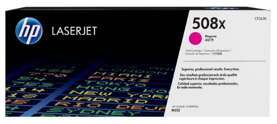 Image de HP 508X toner LaserJet Magenta grande capacité authentique (CF363X)