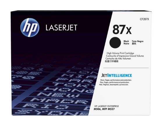 Image de HP 87X toner LaserJet noir grande capacité authentique (CF287X)