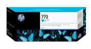 Image de HP 772 cartouche d'encre DesignJet cyan, 300 ml (CN636A)