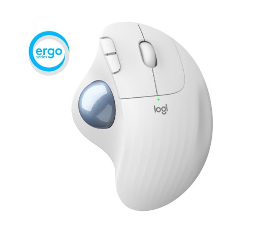 Image de Logitech ERGO M575 for Business souris Bureau Droitier RF sans fil + Bluetooth Trackball 2000 DPI (910-006438)