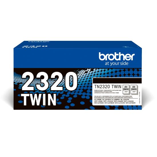 Image de Brother Cartouche de toner 1 pièce(s) Original Noir (TN-2320TWIN)