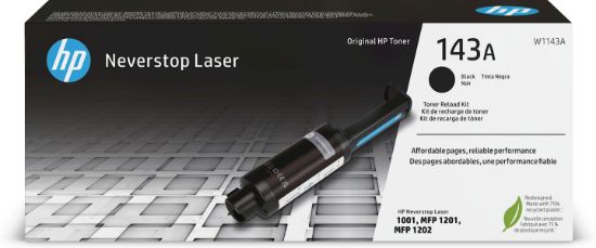 Image de HP Kit de recharge de toner laser noir 143A Neverstop authentique (W1143A)