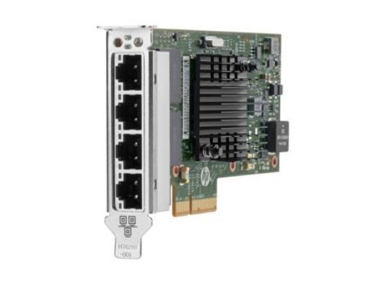 Image de HP E Ethernet 1Gb 4-port BASE-T I350-T4V2 Adapter Carte de réseaux - Aluminium,Vert (811546-B21)