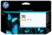 Image de HP 70 cartouche d'encre DesignJet jaune, 130 ml (C9454A)