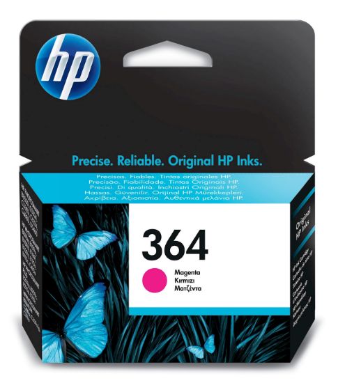 Image de HP 364 cartouche d'encre magenta authentique (CB319EE)