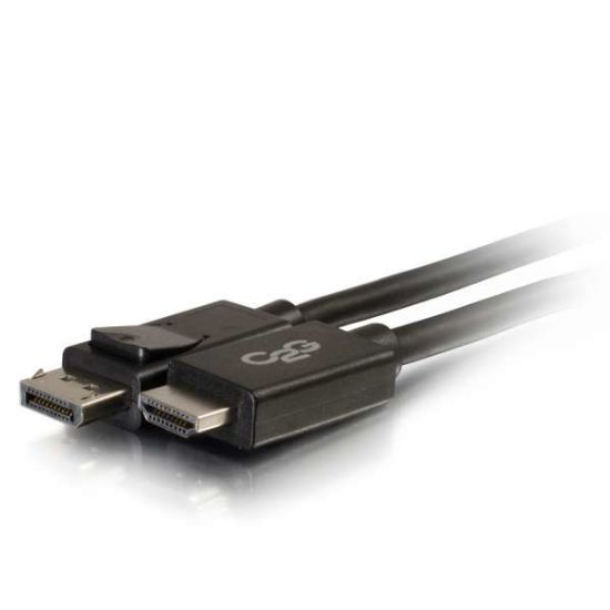 Image de C2G Câble adaptateur DisplayPort™ mâle vers HDMI® mâle - Noir (conforme TAA) 4,5 m (54324)