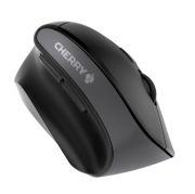 Image de CHERRY MW 4500 LEFT Souris ergonomique sans fil, pour gauchers, noir, USB (JW-4550)