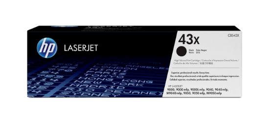Image de HP 43X toner LaserJet noir grande capacité authentique (C8543X)