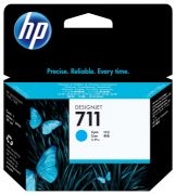 Image de HP 711 cartouche d'encre DesignJet cyan, 29 ml (CZ130A)