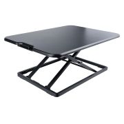 Image de StarTech.com Convertisseur de Bureau Assis Debout - Poste de Travail Assis-Debout - Jusqu'à 8kg - Table de Travail Ajustable - Réhausse de Bureau - Plateforme de Travail ... (LAPTOP-SIT-STAND)