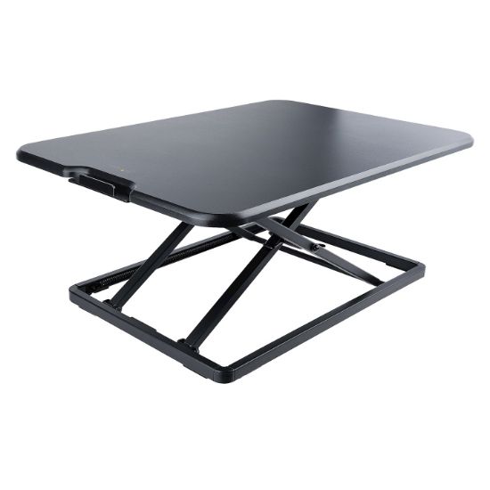 Image de StarTech.com Convertisseur de Bureau Assis Debout - Poste de Travail Assis-Debout - Jusqu'à 8kg - Table de Travail Ajustable - Réhausse de Bureau - Plateforme de Travail ... (LAPTOP-SIT-STAND)