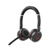 Image de Jabra Evolve 75 Casque Avec fil &sans fil Arceau Appels/Musique Bluetooth Socle de chargement Noir (7599-842-199)