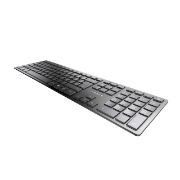 Image de CHERRY KW 9100 SLIM clavier Universel RF sans fil + Bluetooth QWERTZ Allemand Noir (JK-9100DE-2)