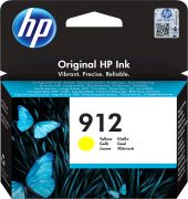 Image de HP 912 Cartouche d'encre jaune authentique (3YL79AE)
