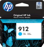 Image de HP 912 Cartouche d'encre cyan authentique (3YL77AE)