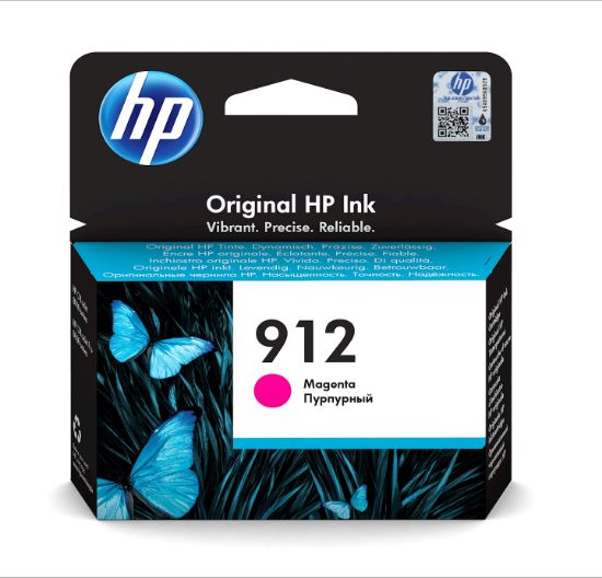 Image de HP 912 Cartouche d'encre magenta authentique (3YL78AE)