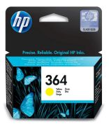 Image de HP 364 cartouche d'encre jaune authentique (CB320EE#ABB)