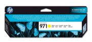 Image de HP 971 cartouche d'encre jaune authentique (CN624AE)