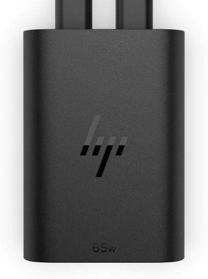 Image de HP Chargeur pour ordinateur portable 65 W GaN USB-C (600Q8AA#ABB)