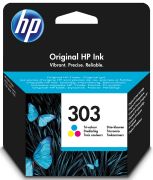 Image de HP Cartouche d’encre 303 trois couleurs authentique (T6N01AE)