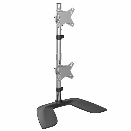 Image de StarTech.com Bras pour écran PC double affichage à fixation verticale - Aluminium (ARMDUOVS)