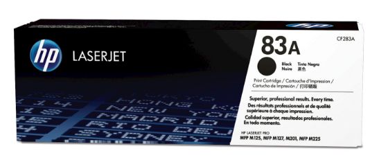 Image de HP 83A toner LaserJet noir authentique (CF283A)