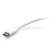 Image de C2G Adaptateur multiport USB-C® vers HDMI®, VGA, USB-A, et RJ45 - 4K 30 Hz - Blanc (29829)