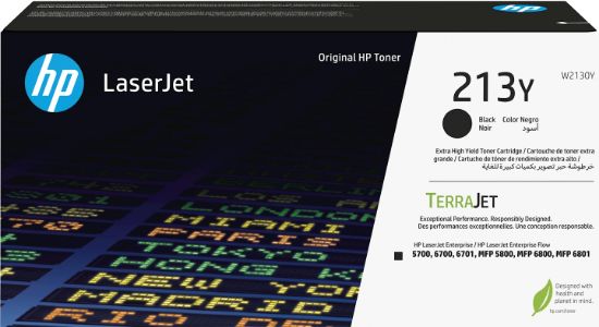 Image de HP 213Y Toner LaserJet authentique Extra-grande capacité Noir (W2130Y)