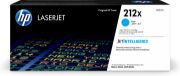 Image de HP Toner LaserJet cyan grande capacité authentique 212X (W2121X)