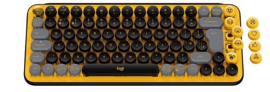 Image de Logitech POP Keys Wireless Mechanical Keyboard With Emoji ... (920-010722)