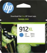 Image de HP 912XL Cartouche d'encre cyan authentique, grande capacité (3YL81AE)