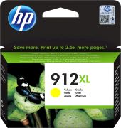 Image de HP 912XL Cartouche d'encre jaune authentique, grande capacité (3YL83AE)