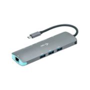 Image de i-tec Metal USB-C Nano Docking Station 4K HDMI LAN + Power Delivery 100 W (C31NANODOCKLANPD)