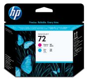 Image de HP 72 tête d'impression cyan et magenta (C9383A)