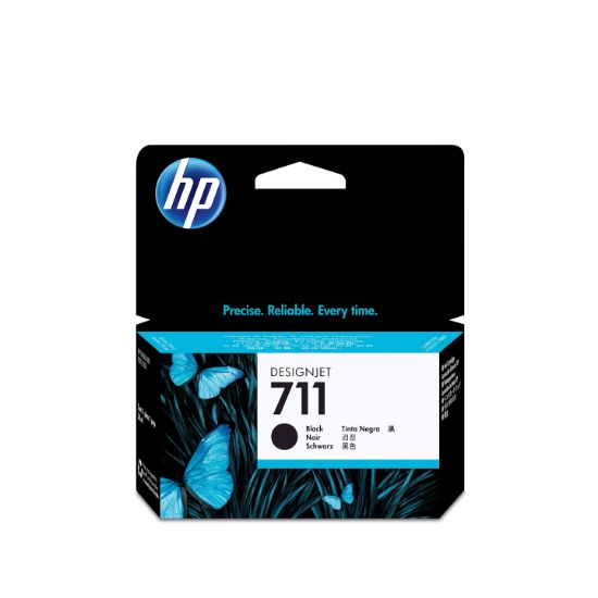 Image de HP 711 cartouche d'encre DesignJet noir, 38 ml (CZ129A)