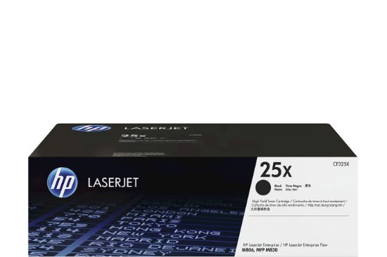 Image de HP 25X cartouche de toner LaserJet noir grande capacité authentique (CF325X)