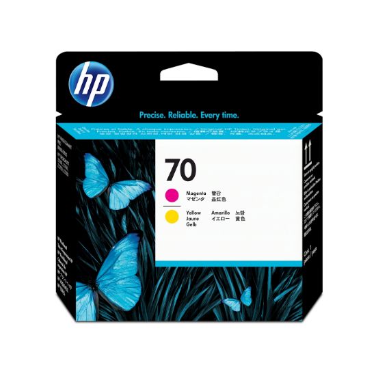 Image de HP 70 tête d'impression DesignJet magenta et jaune (C9406A)
